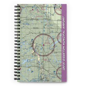 Sisseton Municipal Airport (8D3) VFR Sectional Notebook