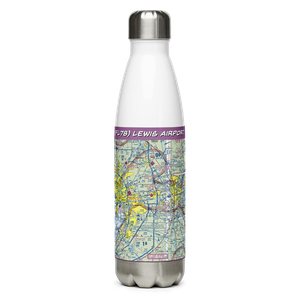 Lewis Airport (FL78) VFR Sectional Water Bottle