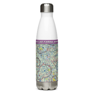 Lee Farms Airport (FL80) VFR Sectional Water Bottle