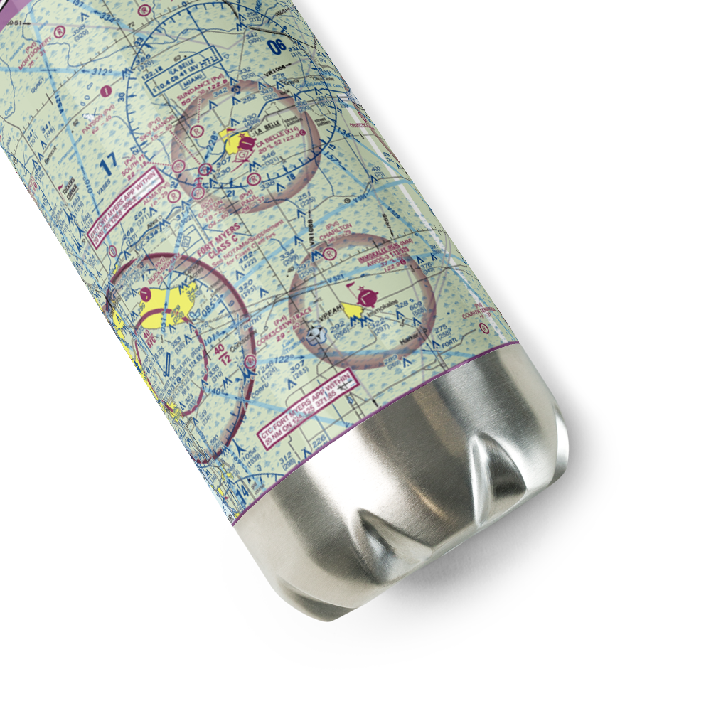 Bob Paul Airport (FL88) VFR Sectional Water Bottle 