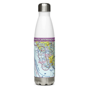 Salty Approach Airport (FL90) VFR Sectional Water Bottle