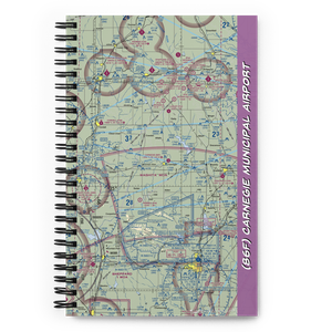 Carnegie Municipal Airport (86F) VFR Sectional Notebook