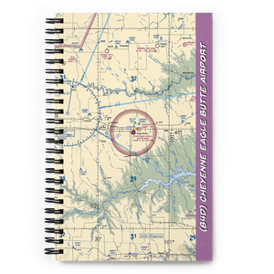 Cheyenne Eagle Butte Airport (84D) VFR Sectional Notebook