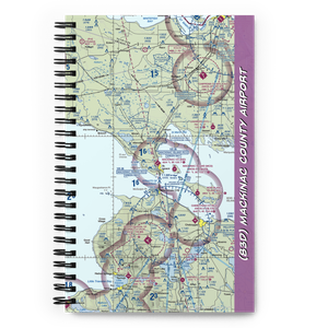 Mackinac County Airport (83D) VFR Sectional Notebook