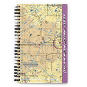 Pine Bluffs Municipal Airport (82V) VFR Sectional Notebook