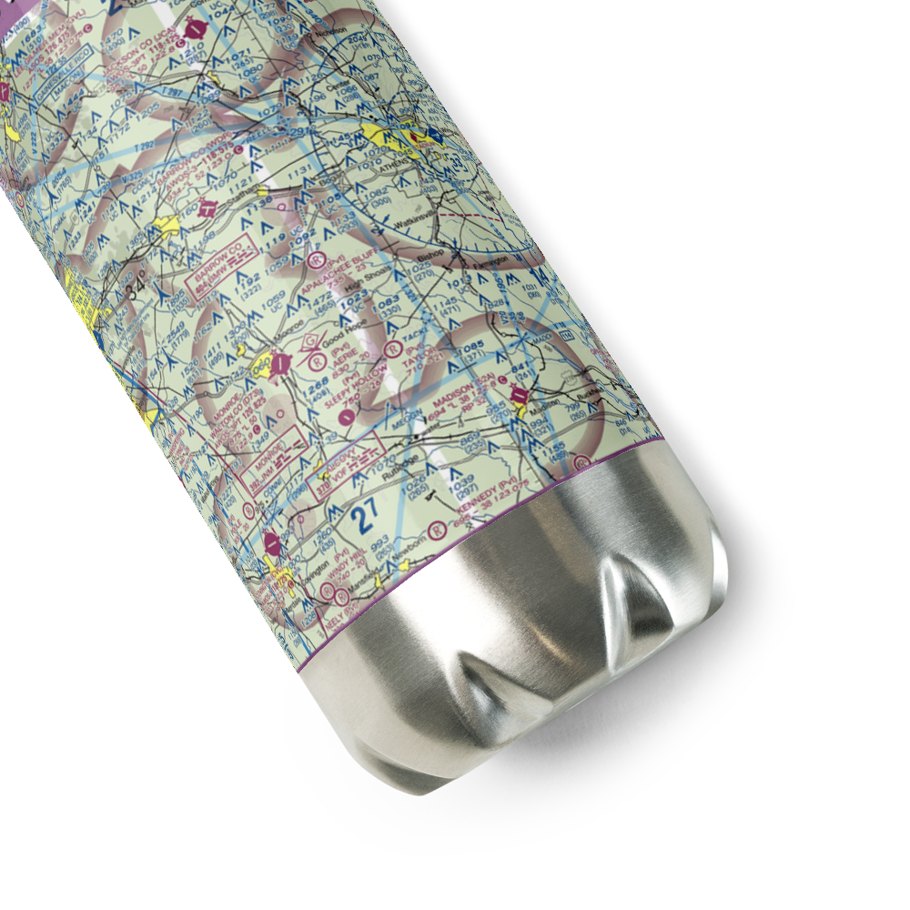 Kintail Farm Airport (GA00) VFR Sectional Water Bottle 