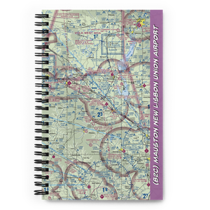 Mauston New Lisbon Union Airport (82C) VFR Sectional Notebook