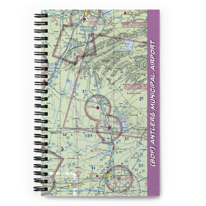 Antlers Municipal Airport (80F) VFR Sectional Notebook