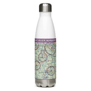 Flint River Nursery Airport (GA17) VFR Sectional Water Bottle