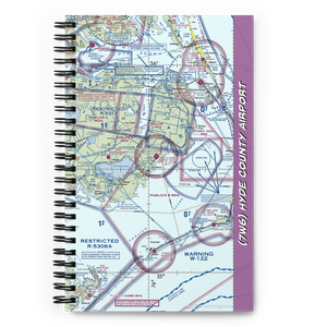Hyde County Airport (7W6) VFR Sectional Notebook