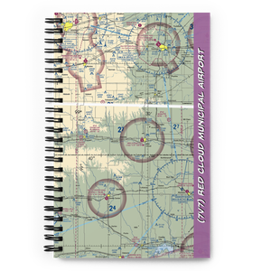 Red Cloud Municipal Airport (7V7) VFR Sectional Notebook