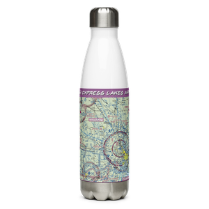 Cypress Lakes Airport (GA35) VFR Sectional Water Bottle