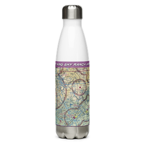 King Sky Ranch Airport (GA67) VFR Sectional Water Bottle