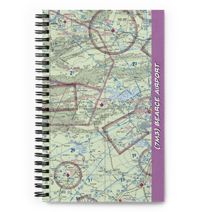 Bearce Airport (7M3) VFR Sectional Notebook