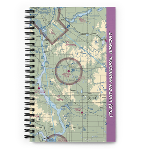 Linton Municipal Airport (7L2) VFR Sectional Notebook