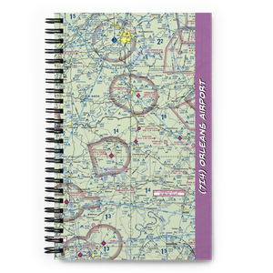 Orleans Airport (7I4) VFR Sectional Notebook