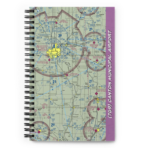 Canton Municipal Airport (7G9) VFR Sectional Notebook