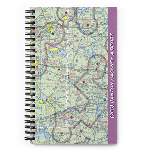 Canton Hackney Airport (7F5) VFR Sectional Notebook
