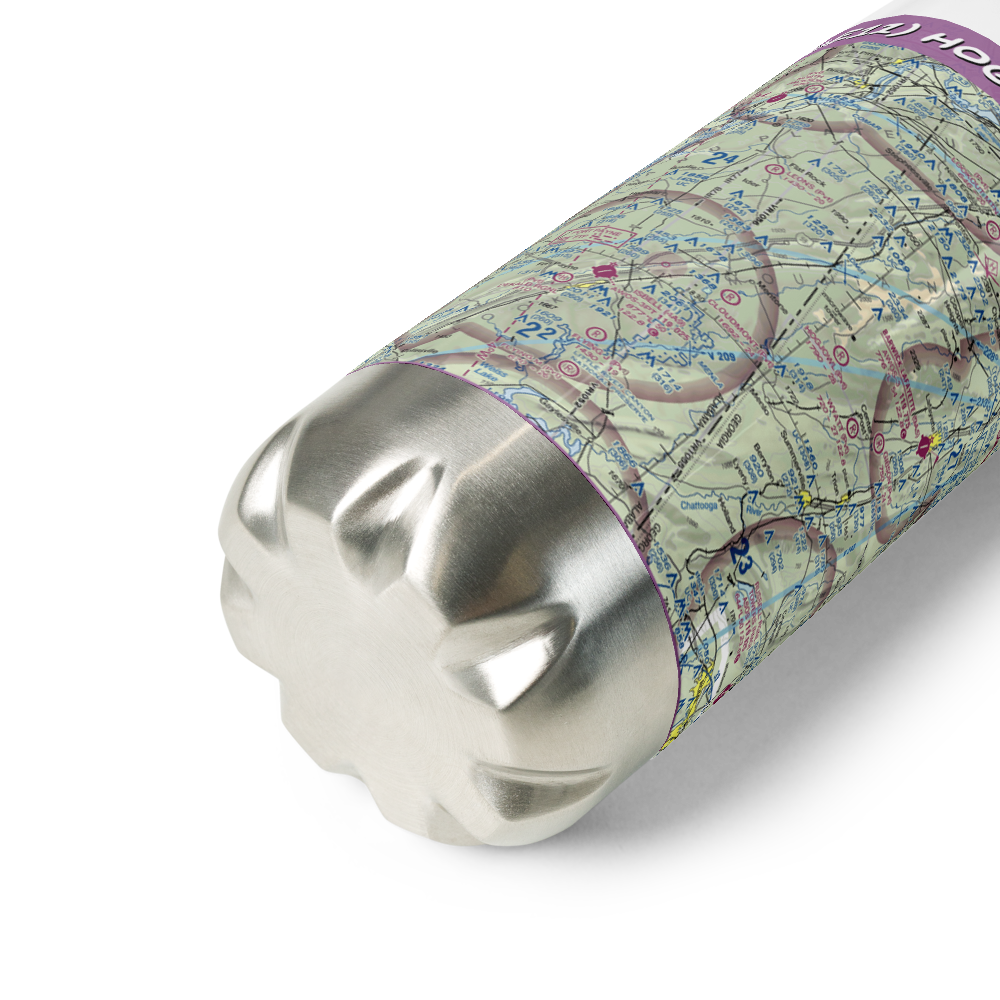 Hogjowl Airport (GE11) VFR Sectional Water Bottle 