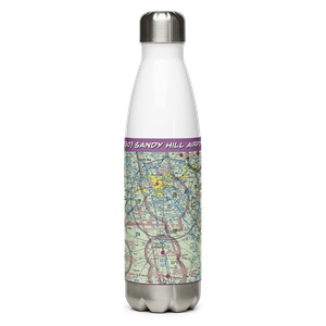 Sandy Hill Airport (GE30) VFR Sectional Water Bottle