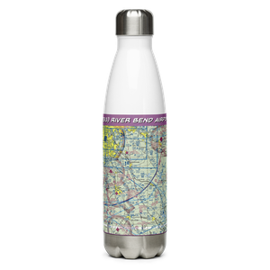 River Bend Airport (GE33) VFR Sectional Water Bottle