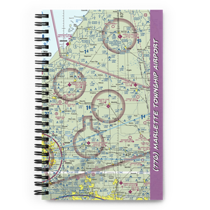Marlette Township Airport (77G) VFR Sectional Notebook