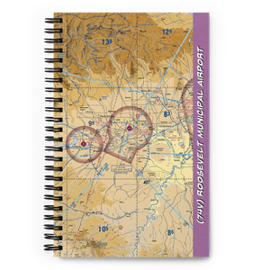 Roosevelt Municipal Airport (74V) VFR Sectional Notebook