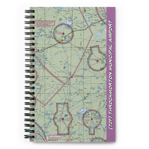 Throckmorton Municipal Airport (72F) VFR Sectional Notebook