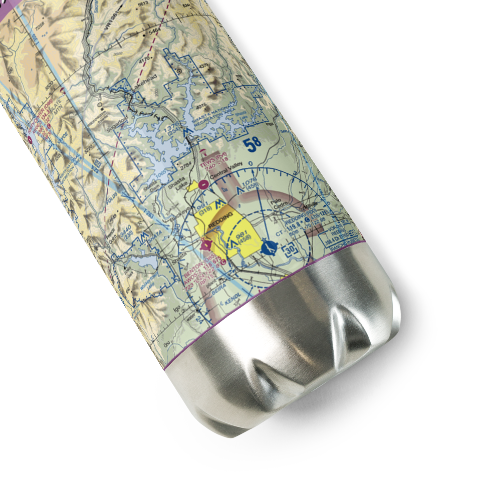 Bridge Bay Resort Seaplane Base (H77) VFR Sectional Water Bottle 