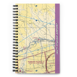 Hysham Airport (6U7) VFR Sectional Notebook