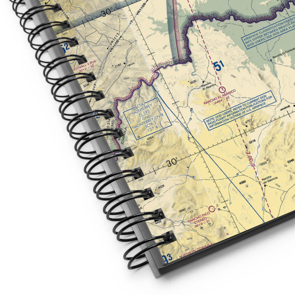 Terrell County Airport (6R6) VFR Sectional Notebook 