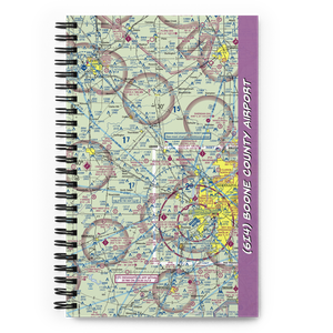 Boone County Airport (6I4) VFR Sectional Notebook
