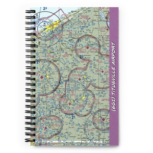 Titusville Airport (6G1) VFR Sectional Notebook