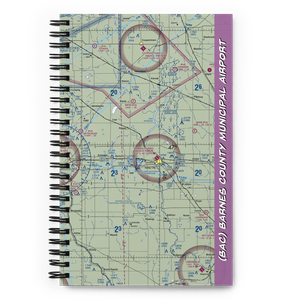 Barnes County Municipal Airport (BAC) VFR Sectional Notebook