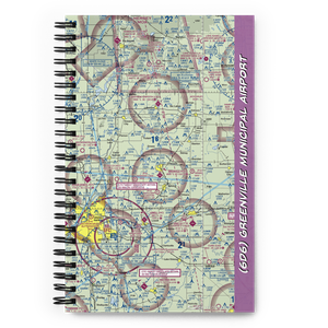 Greenville Municipal Airport (6D6) VFR Sectional Notebook