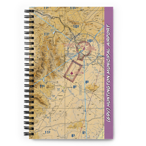 Huntington Municipal Airport (69V) VFR Sectional Notebook