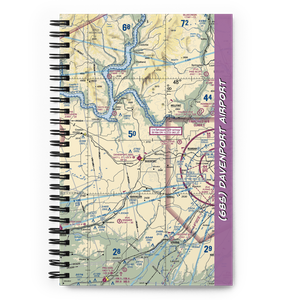 Davenport Airport (68S) VFR Sectional Notebook