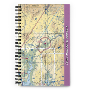 Mesquite Airport (67L) VFR Sectional Notebook
