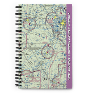 Fort Deposit Lowndes County Airport (67A) VFR Sectional Notebook