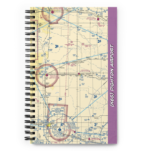 Dighton Airport (K65) VFR Sectional Notebook