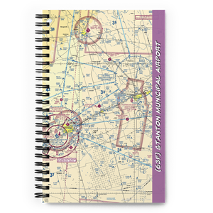 Stanton Municipal Airport (63F) VFR Sectional Notebook