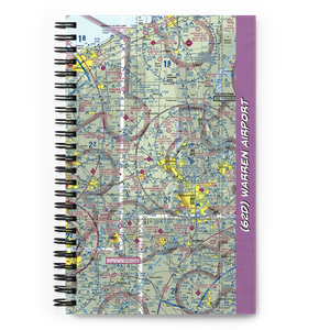 Warren Airport (62D) VFR Sectional Notebook