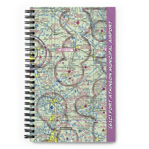 Fort Atkinson Municipal Airport (61C) VFR Sectional Notebook