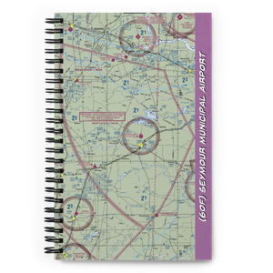 Seymour Municipal Airport (60F) VFR Sectional Notebook