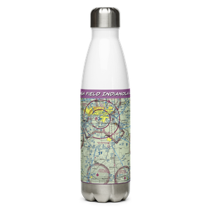 Nash Field Indianola Airport (6Z6) VFR Sectional Water Bottle