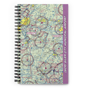 Siler City Municipal Airport (SCR) VFR Sectional Notebook