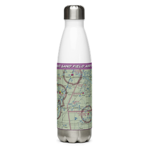 Sand Field Airport (IA69) VFR Sectional Water Bottle