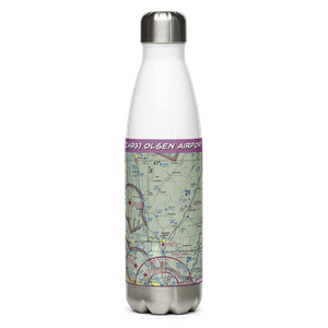 Olsen Airport (IA93) VFR Sectional Water Bottle