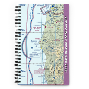 Cape Blanco State Airport (5S6) VFR Sectional Notebook