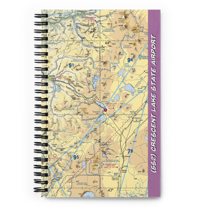 Crescent Lake State Airport (5S2) VFR Sectional Notebook